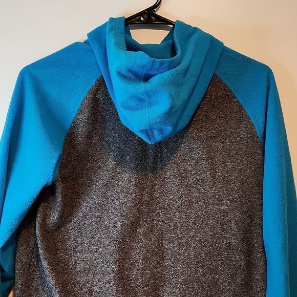 The North Face Full Zip Hooded Fleece Women's Size Small Gray/Blue EUC NICE!! - Picture 11 of 12